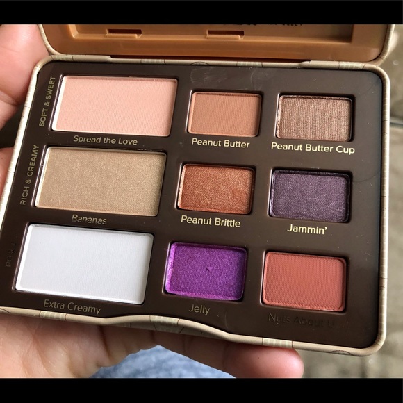 NWOT Too Faced Peanut Butter and Jelly Eyeshadow Eye Shadow Palette Makeup - Picture 5 of 9